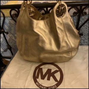 Michael Kors Hobo Gold bag